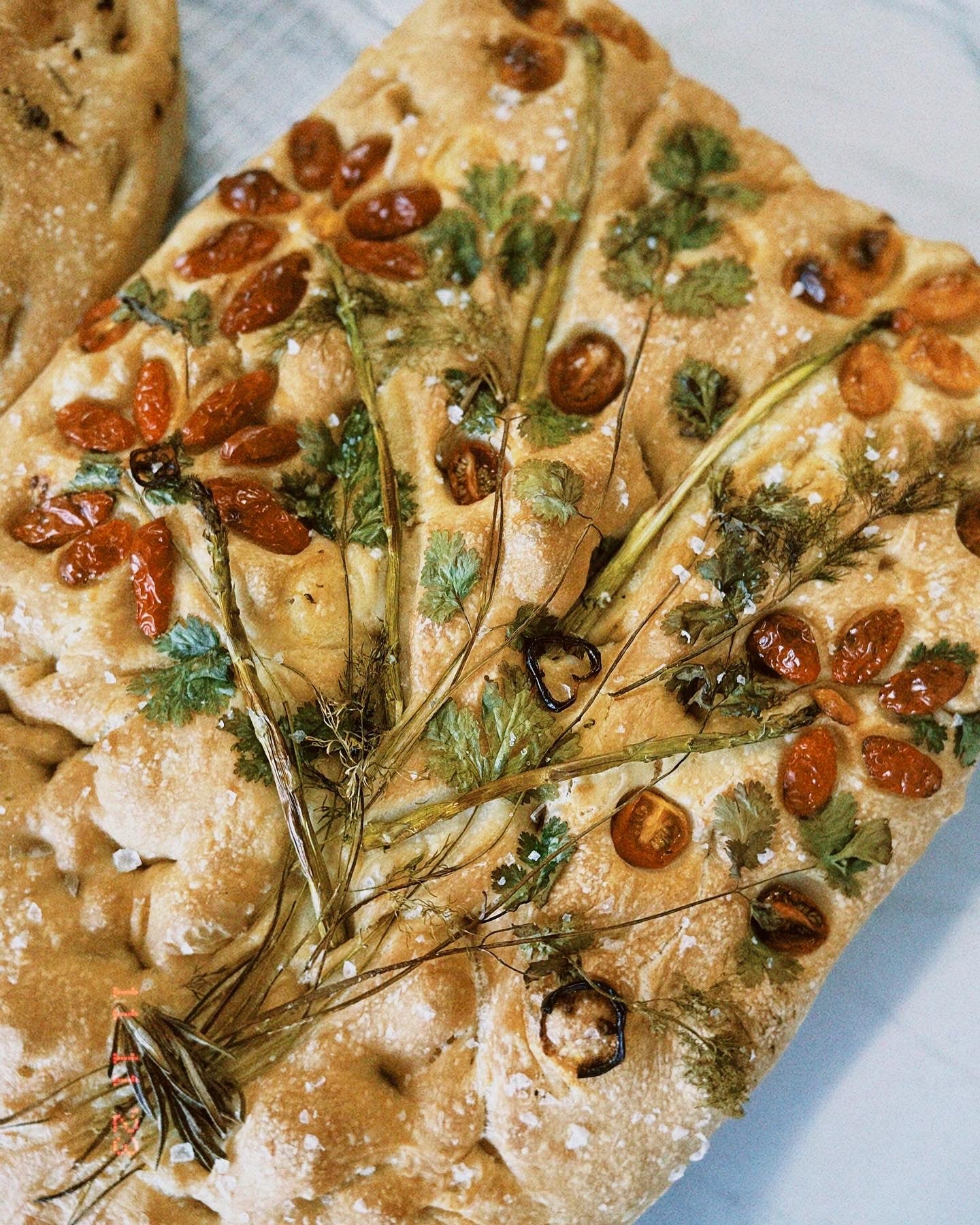 Veggie Herb Focaccia